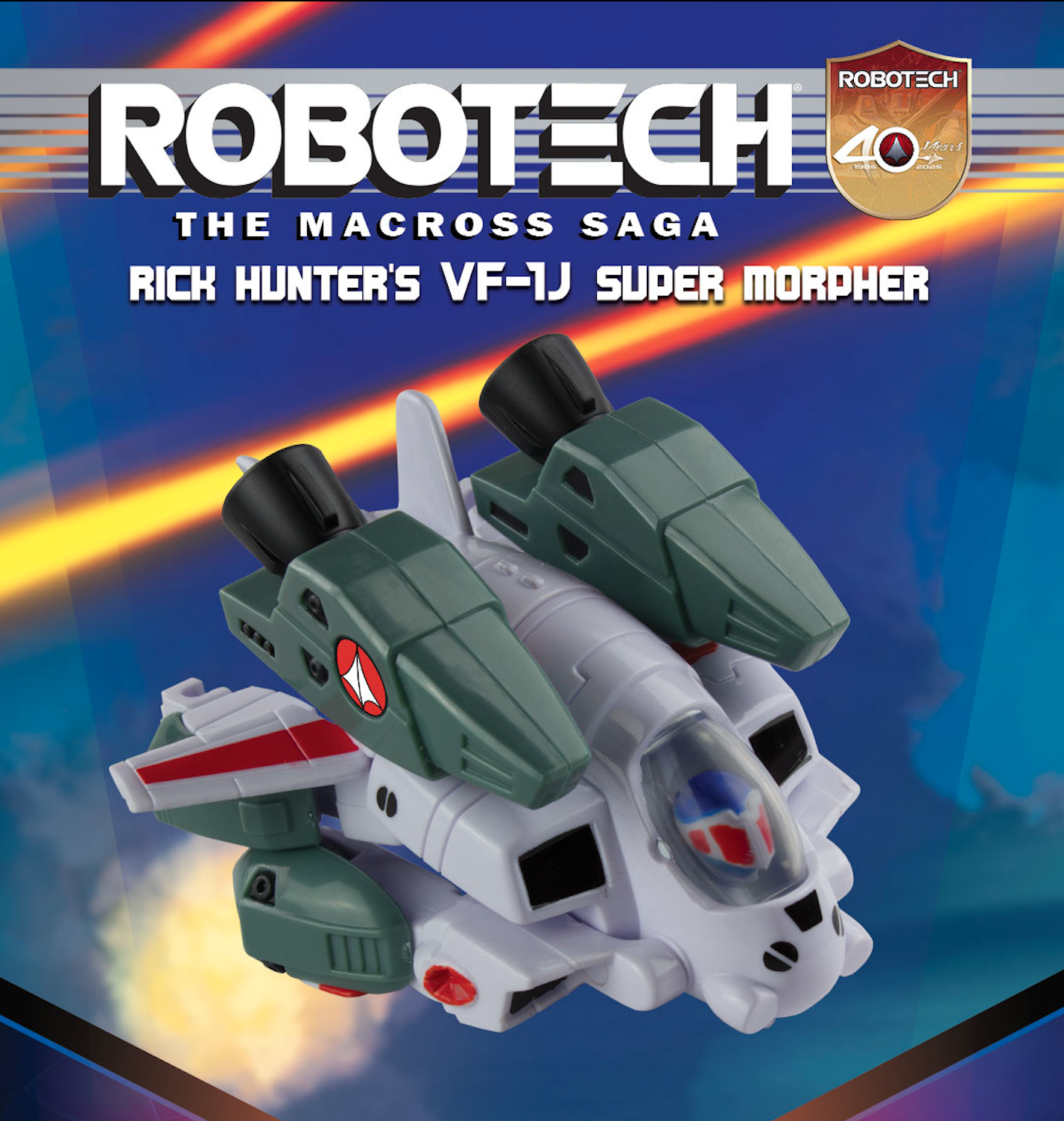 ROBOTECH: 40th Anniversary Super Veritech Morpher – Rick Hunter VF1J Edition