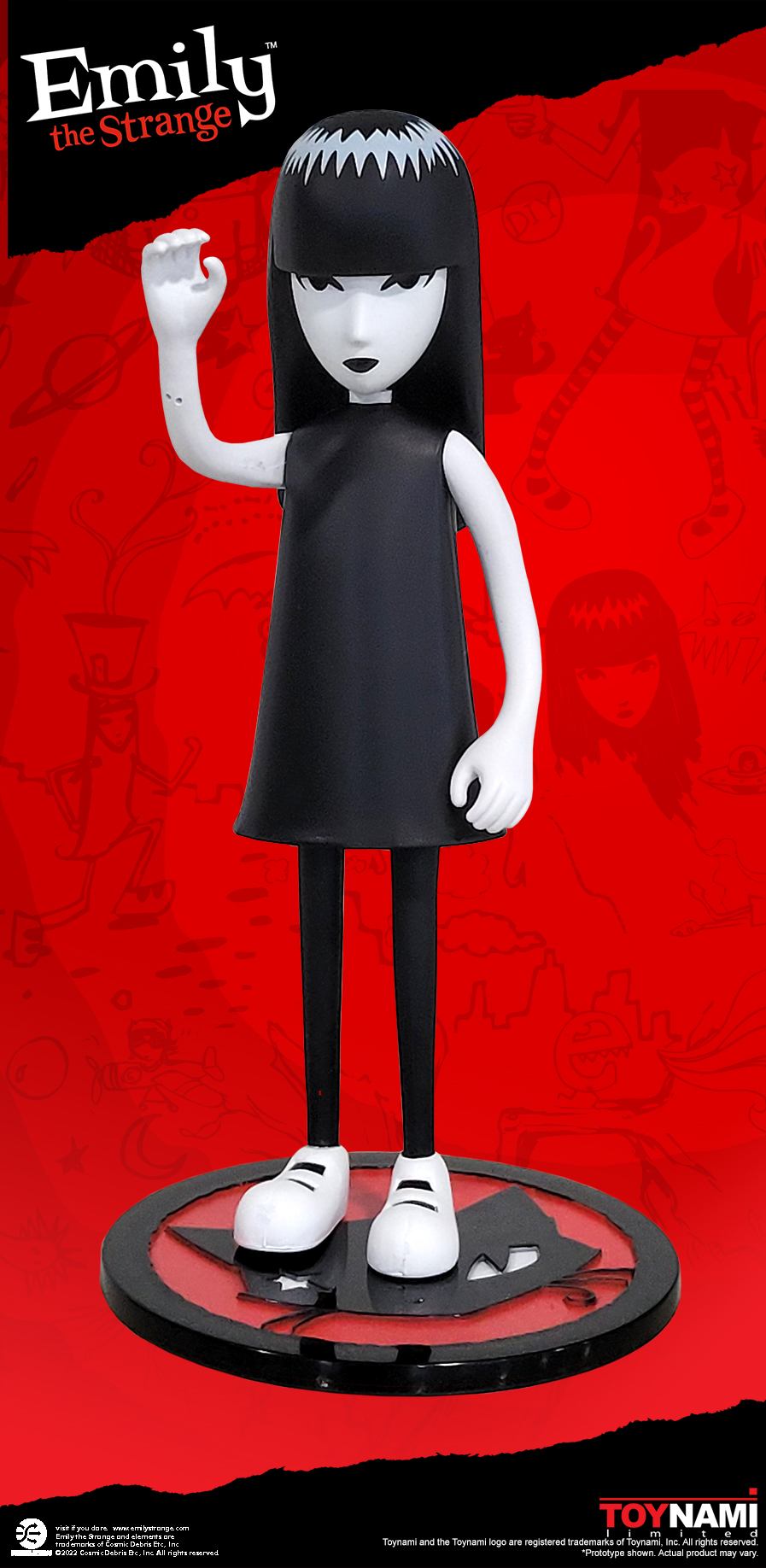 Emily the Strange Returns to Toynami — original announcement image 2