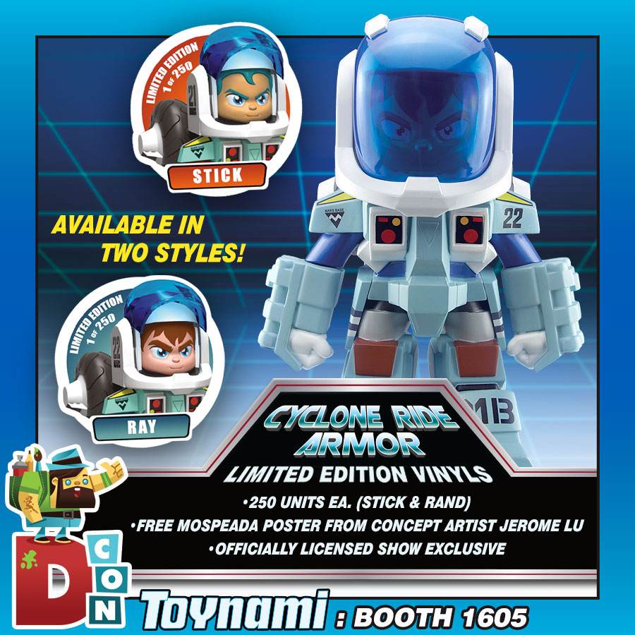 Toynami at DesignerCon 2019 — original announcement image 3