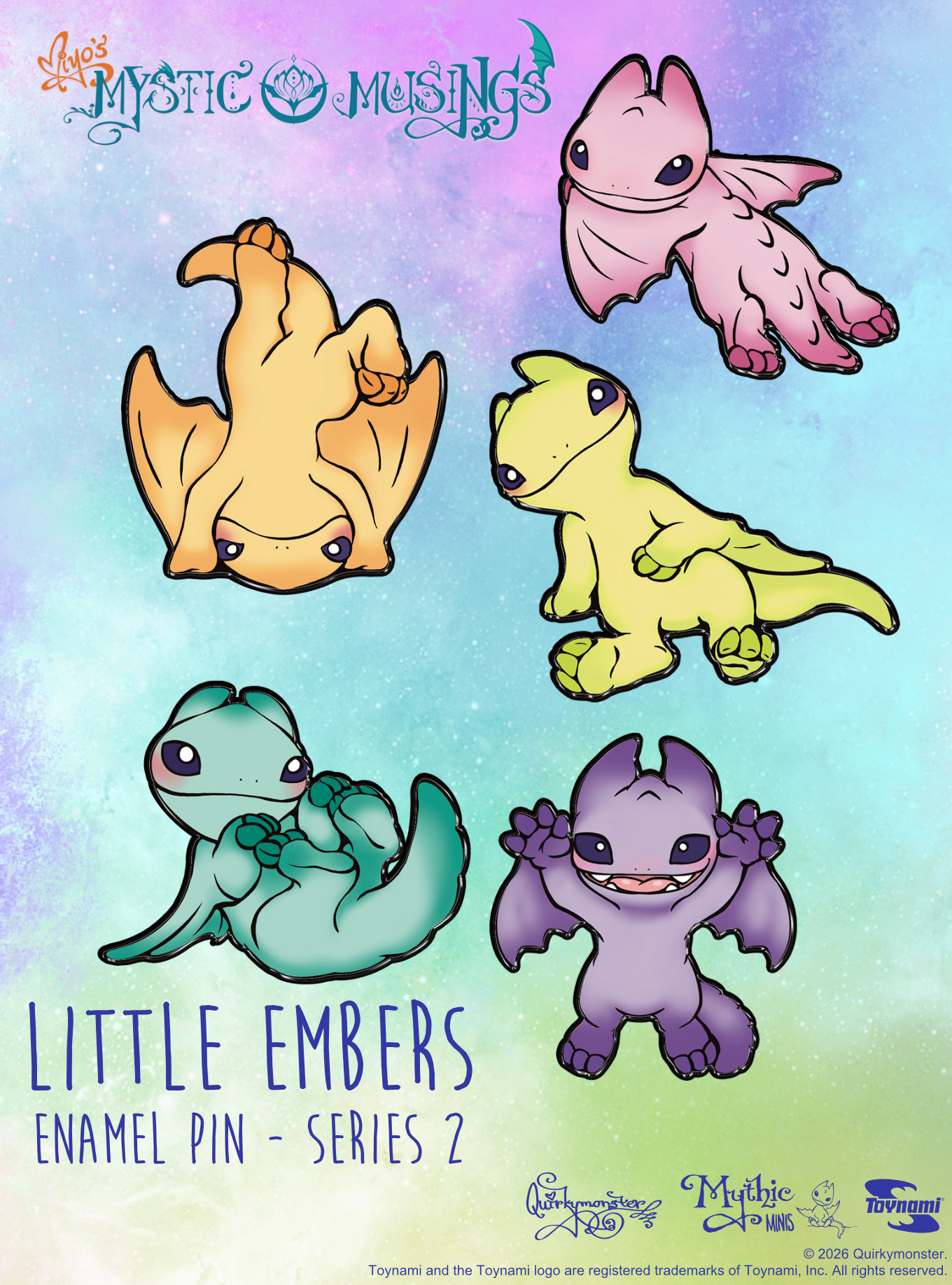Little Embers Series 2 Pins