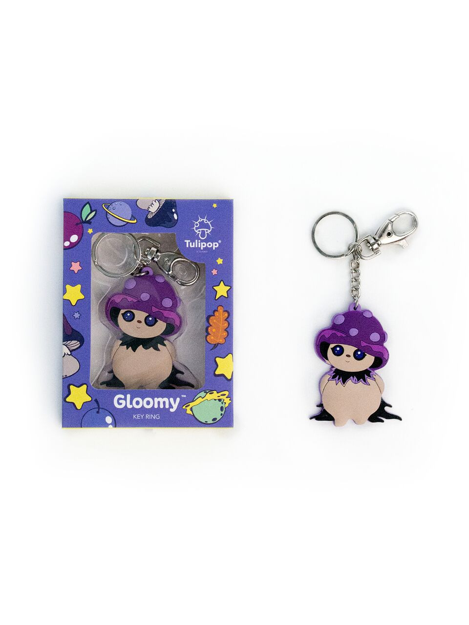 /tulipop-vinyl-keychain-gloomy/ product image