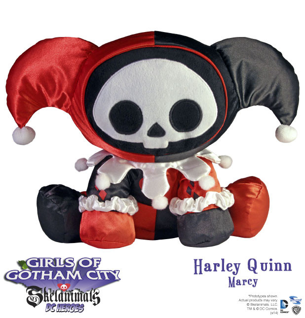 /skelanimals-dc-heroes-harley-quinn-plush/ product image