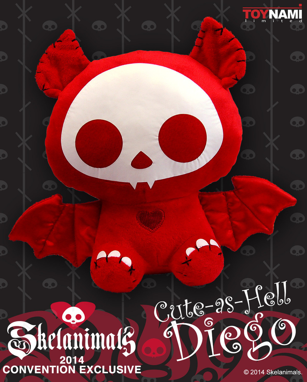 /comic-con-2014-exclusive-skelanimals-cute-as-hell-diego-plush/ product image