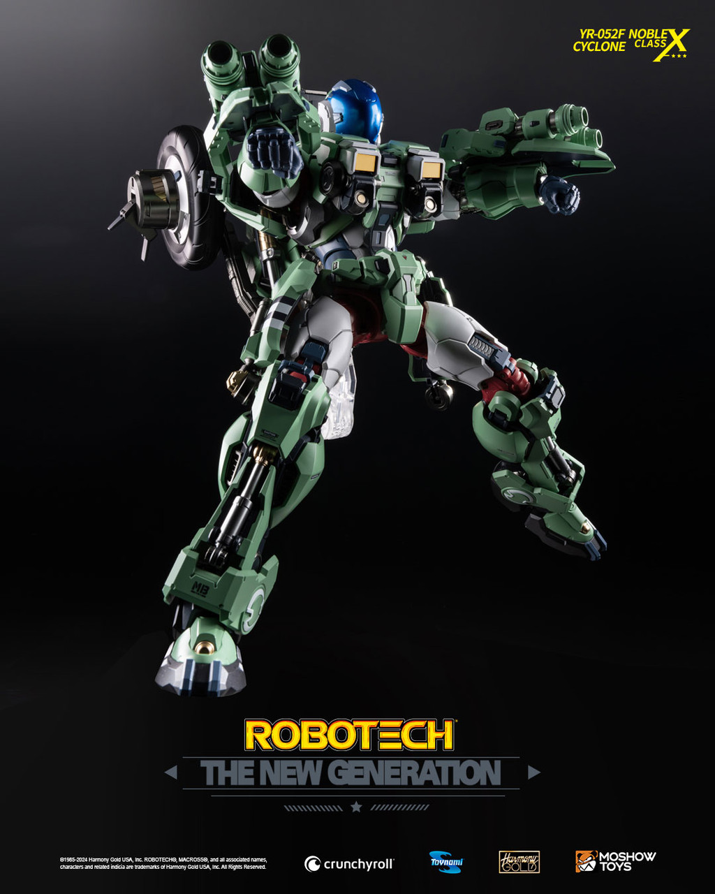 The New Generation YR-052F Transformable Cyclone