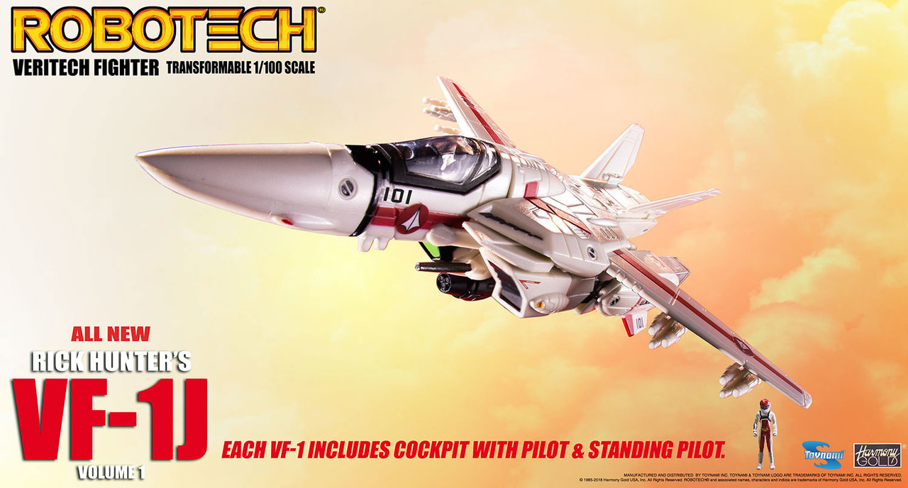 /robotech-vf-1-transformable-veritech-fighter-with-micronian-pilot-rick-hunter-volume-1/ product image