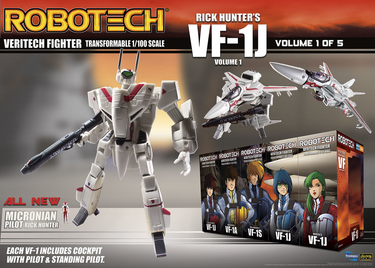 /robotech-vf-1-transformable-veritech-fighter-with-micronian-pilot-rick-hunter-volume-1/ product image