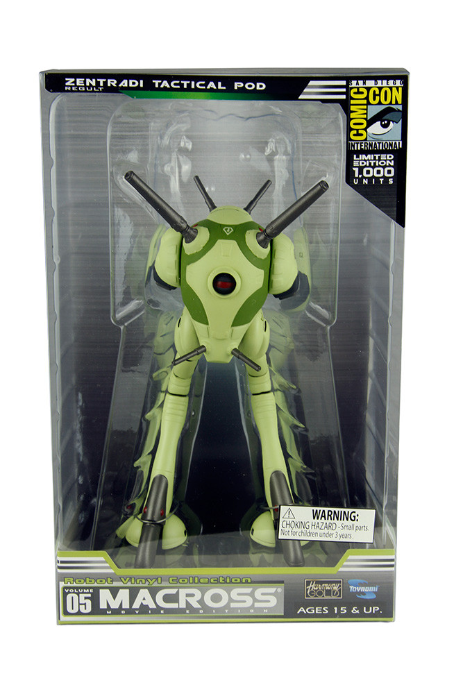 /2010-sdcc-exclusive-macross-vinyl-figure-zentradi-regault-tactical-battlepod/ product image