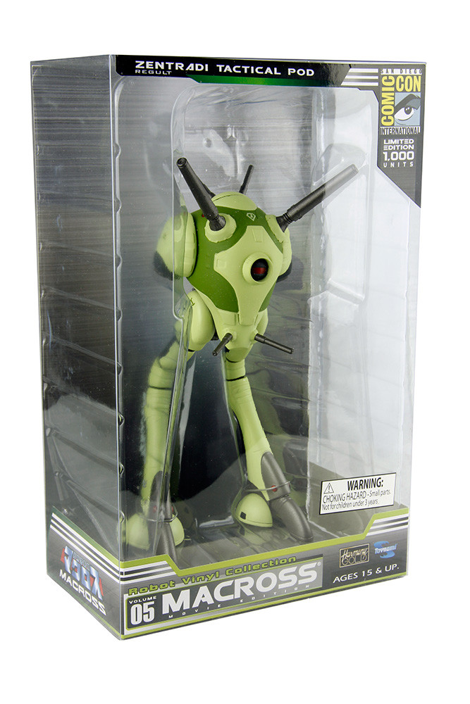 /2010-sdcc-exclusive-macross-vinyl-figure-zentradi-regault-tactical-battlepod/ product image