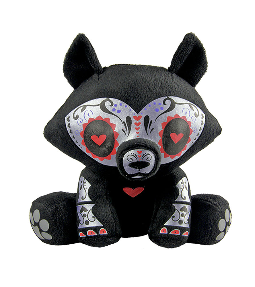 /skelanimals-day-of-the-dead-jae-wolf-mini-plush/ product image