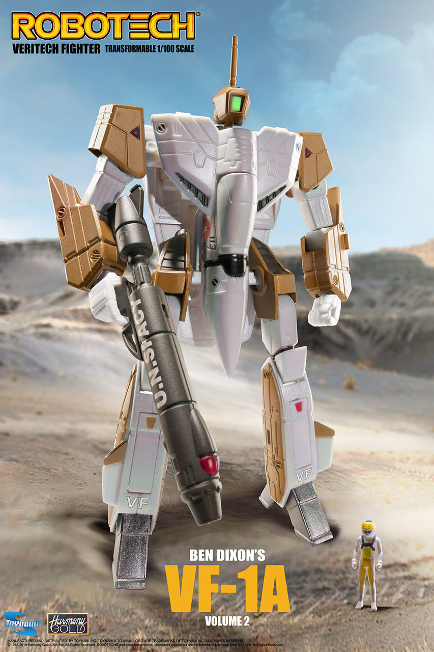 /robotech-vf-1-transformable-veritech-fighter-with-micronian-pilot-ben-dixon-volume-2/ product image