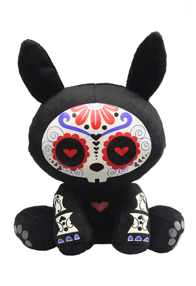 /skelanimals-day-of-the-dead-jack-rabbit-mini-plush/ product image