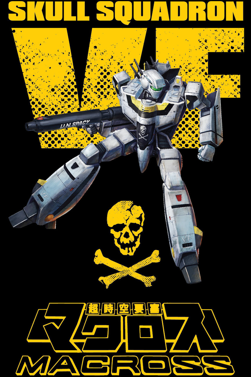 /macross-vf-1s-skull-squad-shirt/ product image