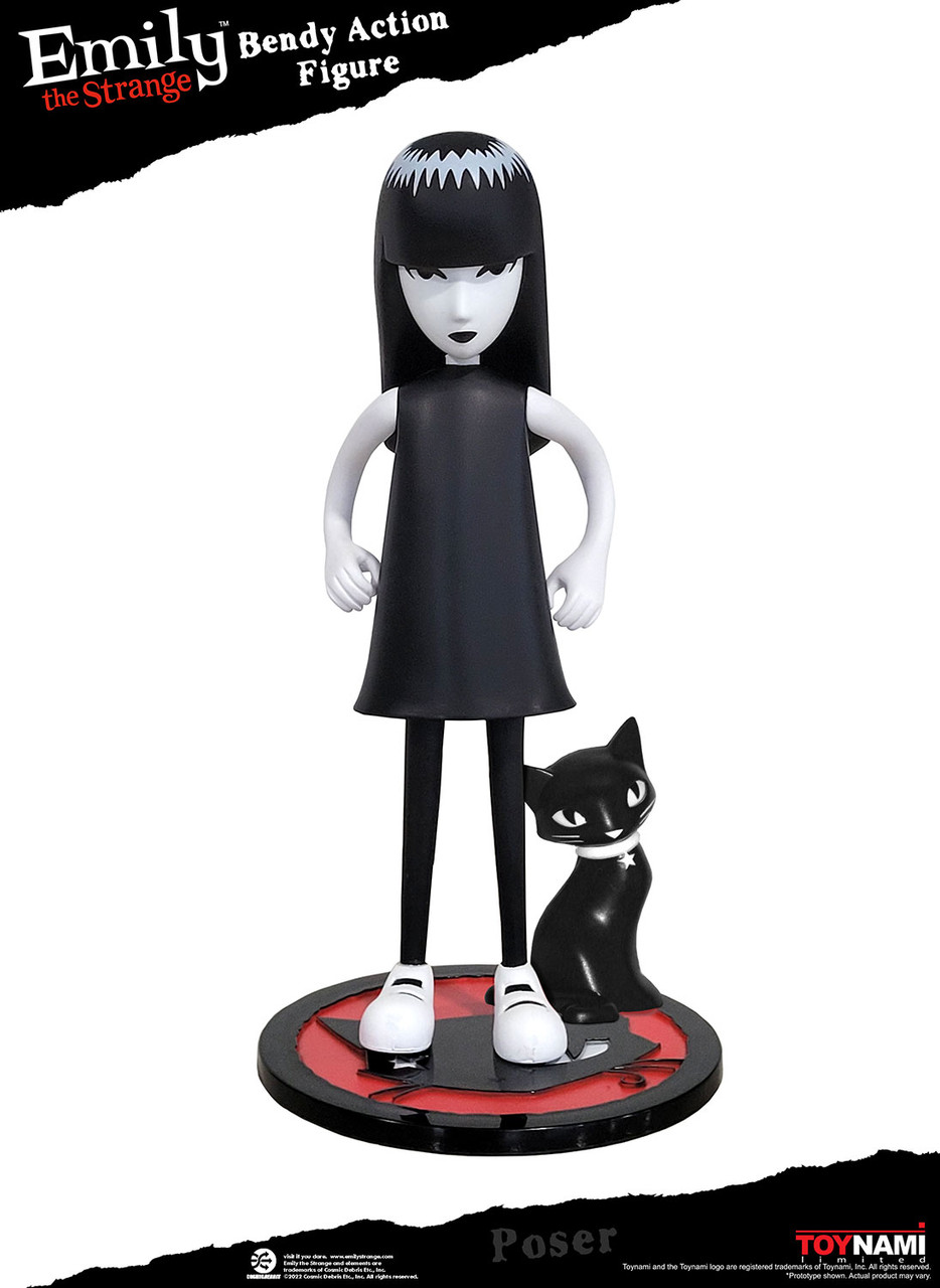 /emily-the-strange-6-bendy-figure/ product image