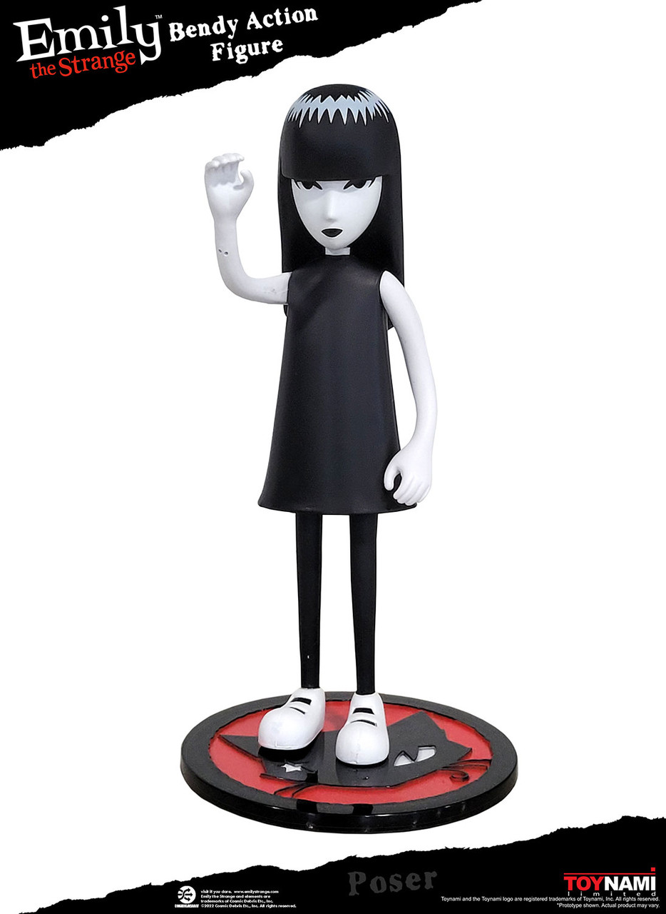 /emily-the-strange-6-bendy-figure/ product image