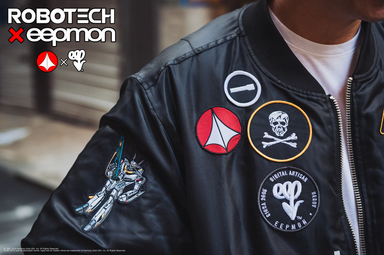 /robotech-x-eepmon-vf-1s-skull-leader-aviator-flight-jacket/ product image
