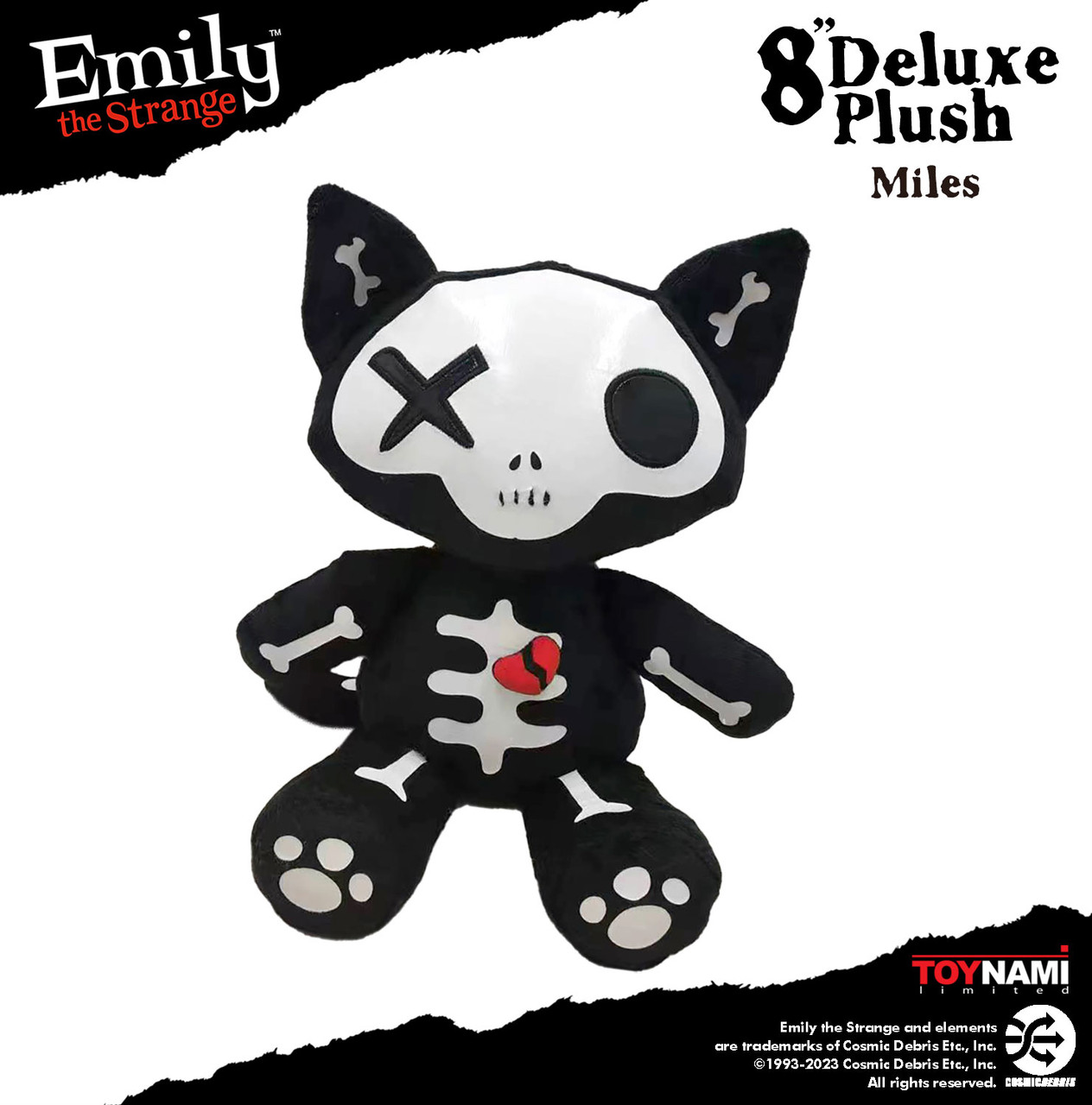 /emily-the-strange-8-deluxe-skele-posse-plush/ product image