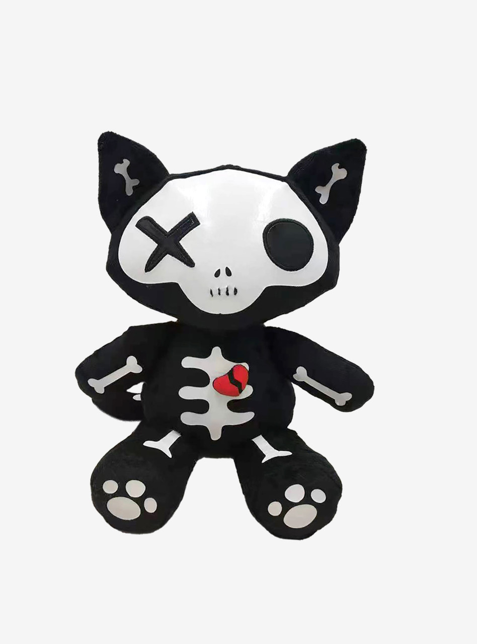 /emily-the-strange-8-deluxe-skele-posse-plush/ product image