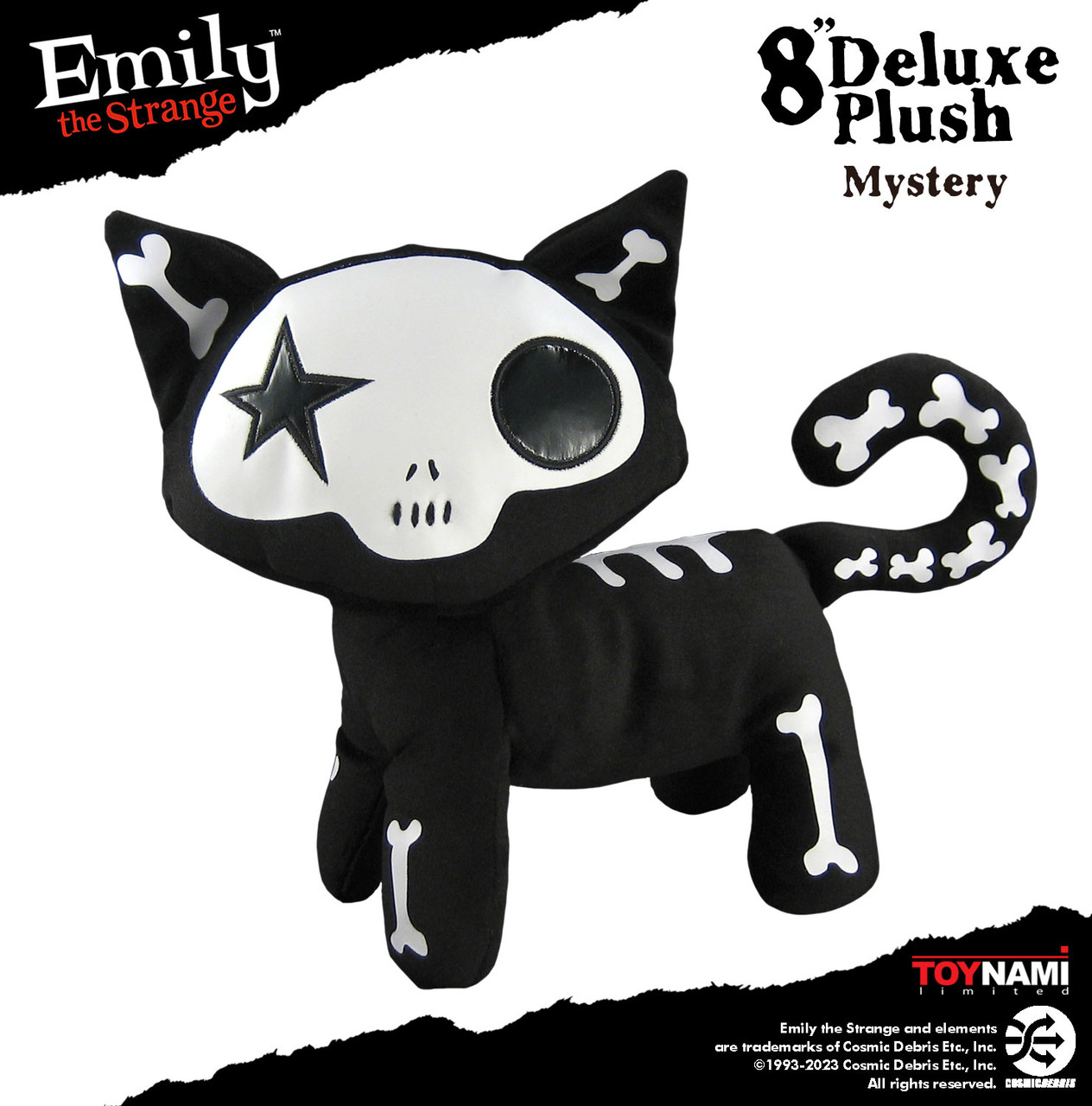 /emily-the-strange-8-deluxe-skele-posse-plush/ product image