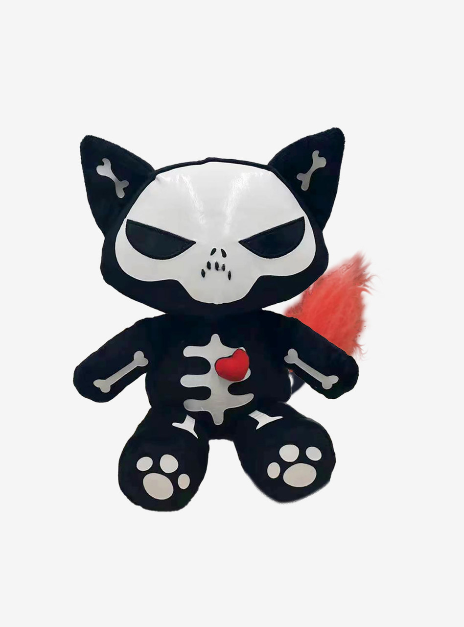 /emily-the-strange-8-deluxe-skele-posse-plush/ product image