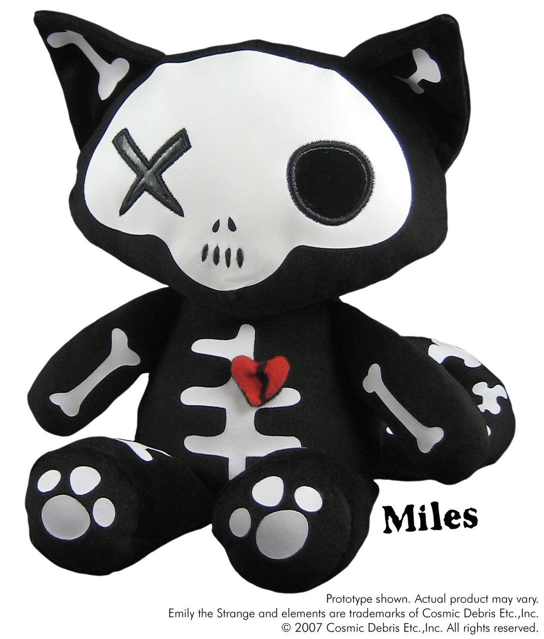 /emily-the-strange-8-deluxe-skele-posse-plush/ product image